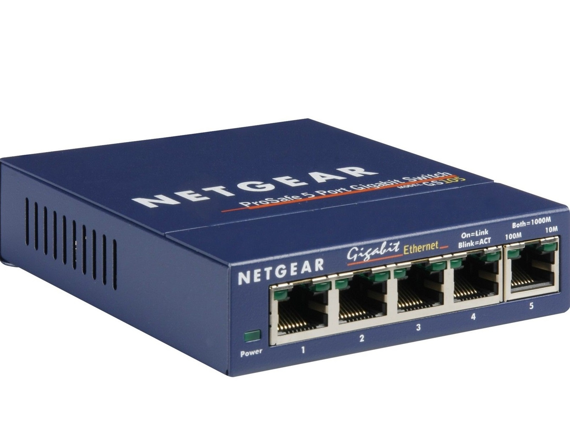 Switch NETGEAR GS105GE 5 Puertos