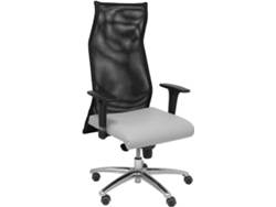 Silla Ejecutiva PYC Sahuco Gris (Brazos Ajustables - Malla)