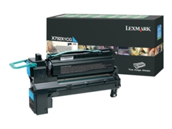 Tóner LEXMARK X792X1CG Cian