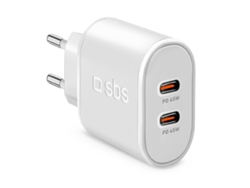Cargador de viaje SBS PD 45W 2x Usb-C