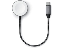 Cable Cargador MagnÃ©tico Apple Watch SATECHI (USB-C - Gris)