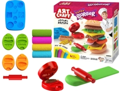Plasticina PLAY DOUGH Conjunto Super Burger