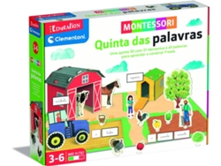 Juguete Educativo CLEMENTONI Montessori - La Granja de las Palabras