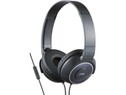Auriculares con cable JVC HA-SR225-B-E (Caja Abierta - On ear - Micrófono - Atiende llamadas - Negro)