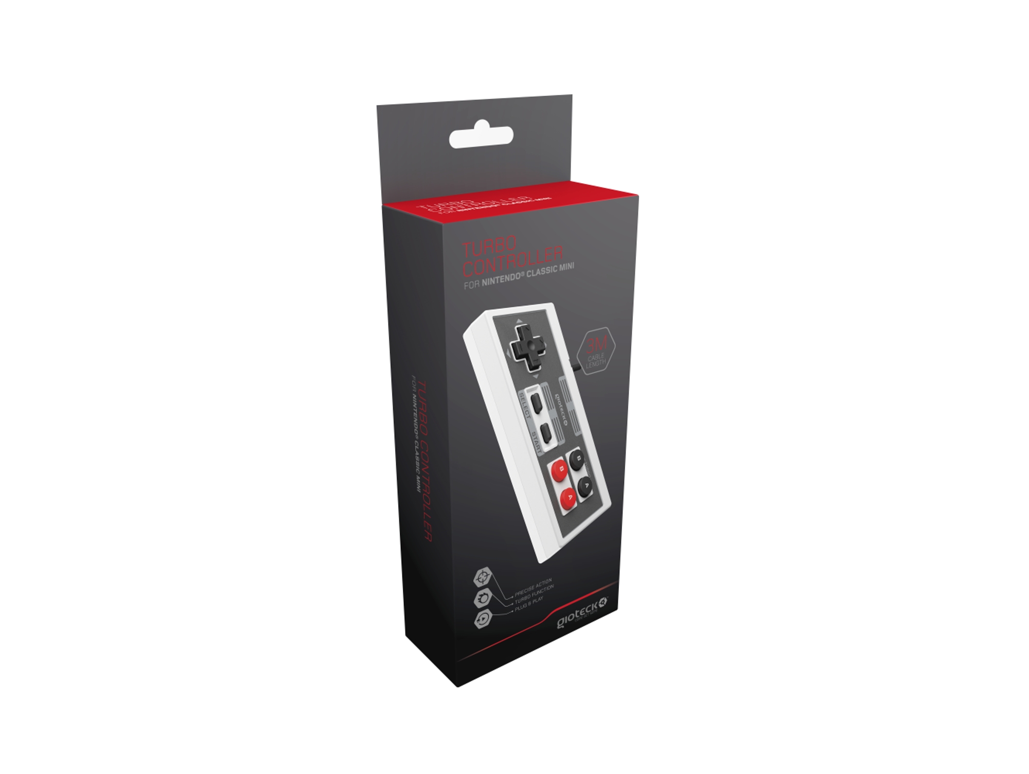 Turbo Mando con Cable GIOTECK (NCL) (6/24)-3 M