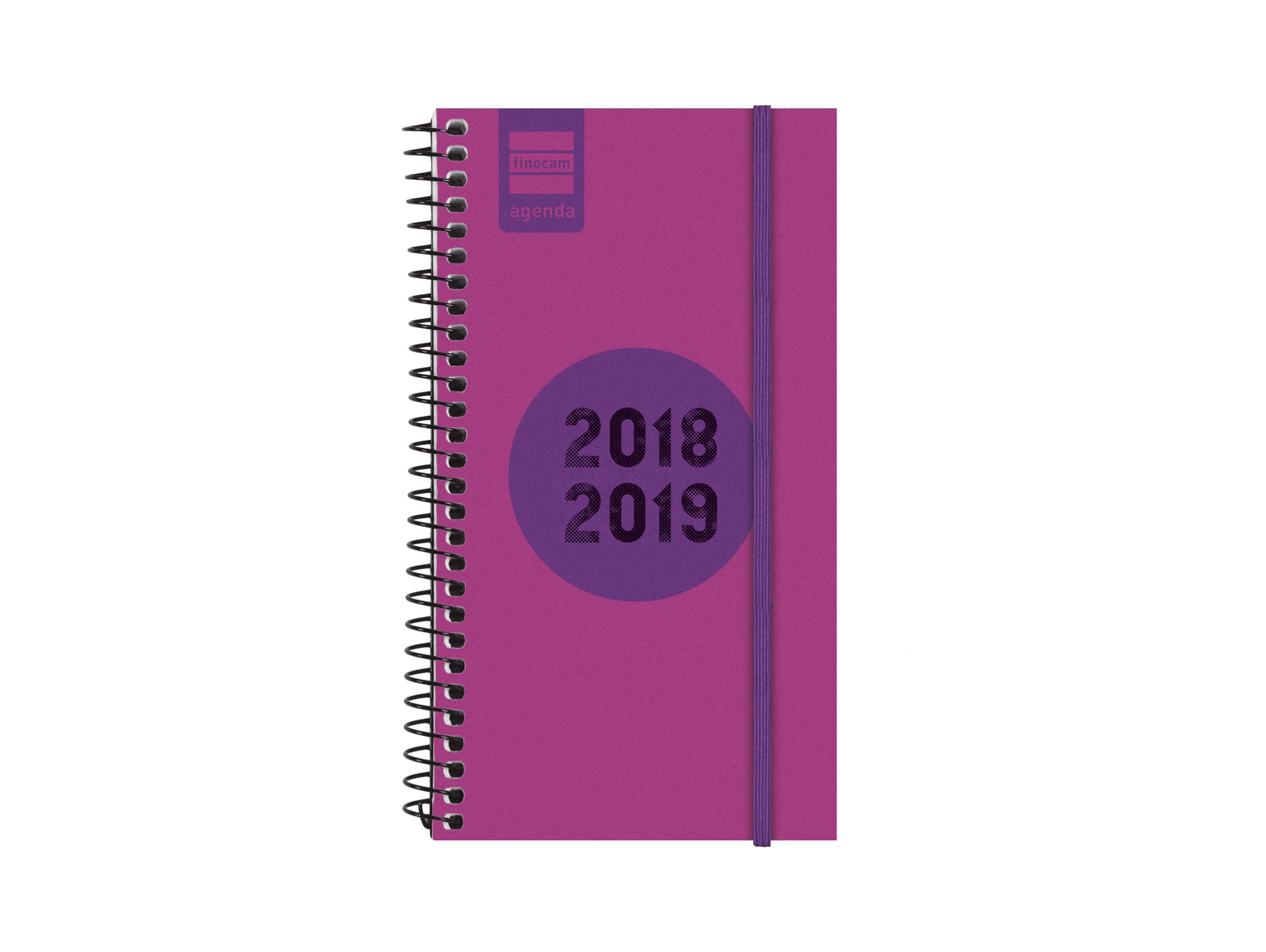 Agenda FINOCAM Espir Label 2018/2019 (17.1 x 10.3 x 1.3 cm - Vista: Semanal)