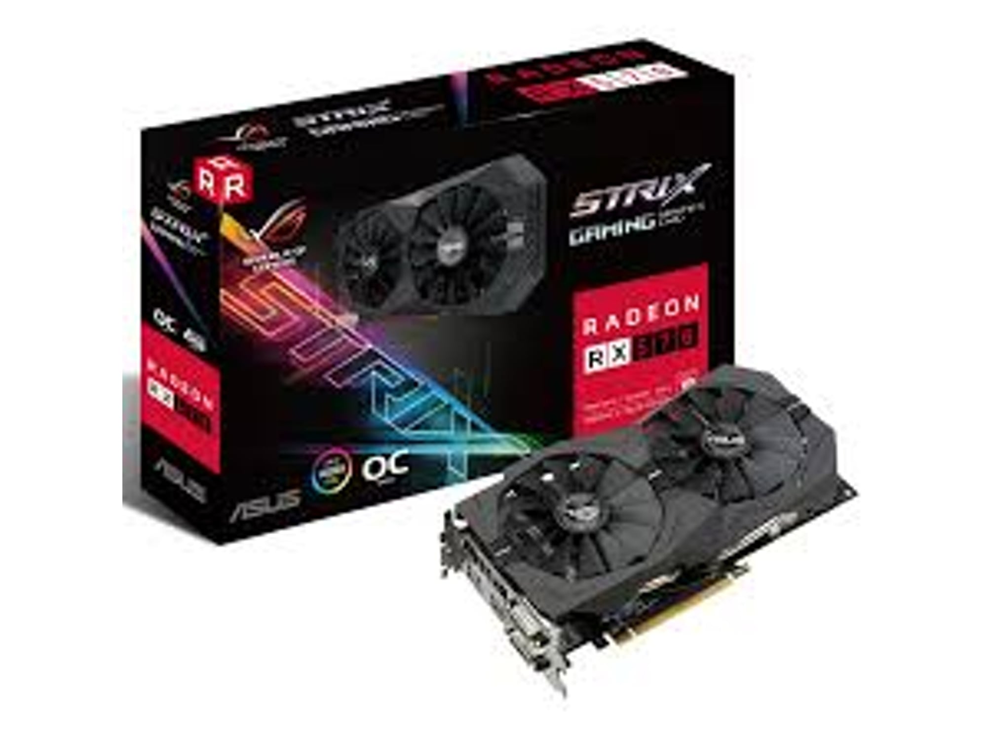 Tarjeta Gráfica AMD ASUS ROG STRIX Radeon RX 570 OC 4GB DDR5