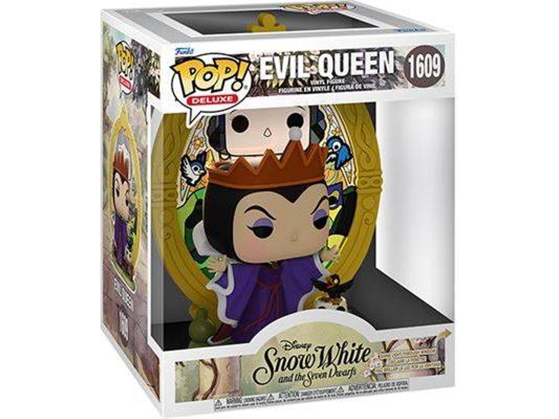 Figura FUNKO Pop! Deluxe: Snow White - Evil Queen Stained Glass (Posible Chase)