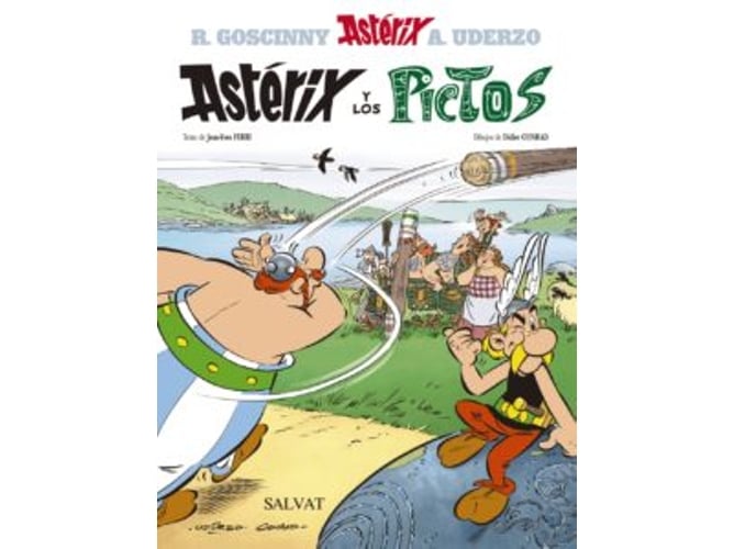 Libro Astérix y los pictos de René Goscinny (Año de edición - 2013)