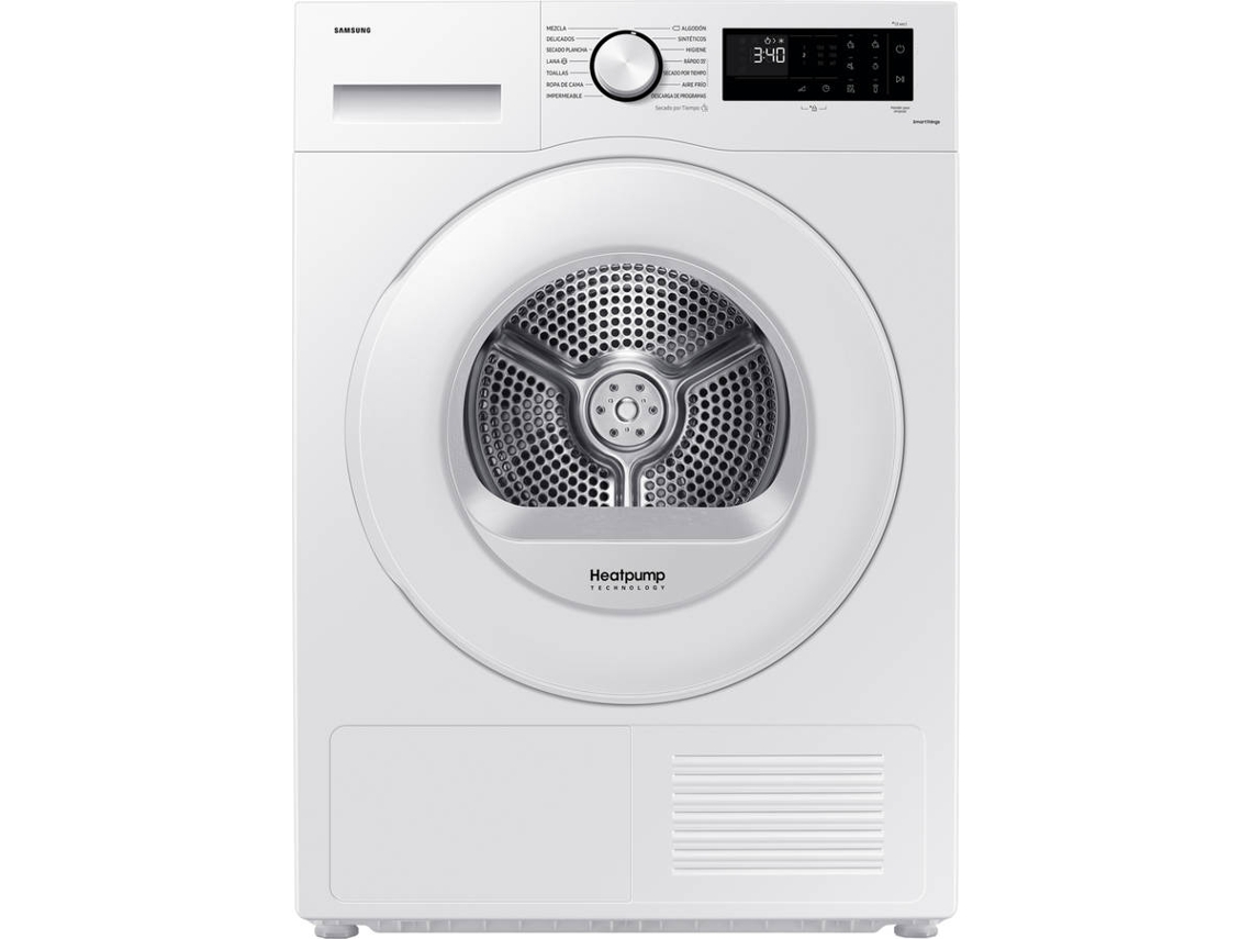 Secadora SAMSUNG DV90CGC2A0TEEC (9 Kg Bomba de Calor Blanco) Worten  Canarias