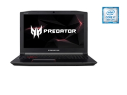 Portátil Gaming ACER Predator Helios 300 PH315-51-76VB (Intel Core i7-8750H - NVIDIA GeForce GTX 1060 - RAM: 16 GB - 1 TB HDD + 128 GB SSD - 15.6'')