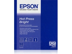 Rollo de papel impresora EPSON Hot Press Bright - C13S042333