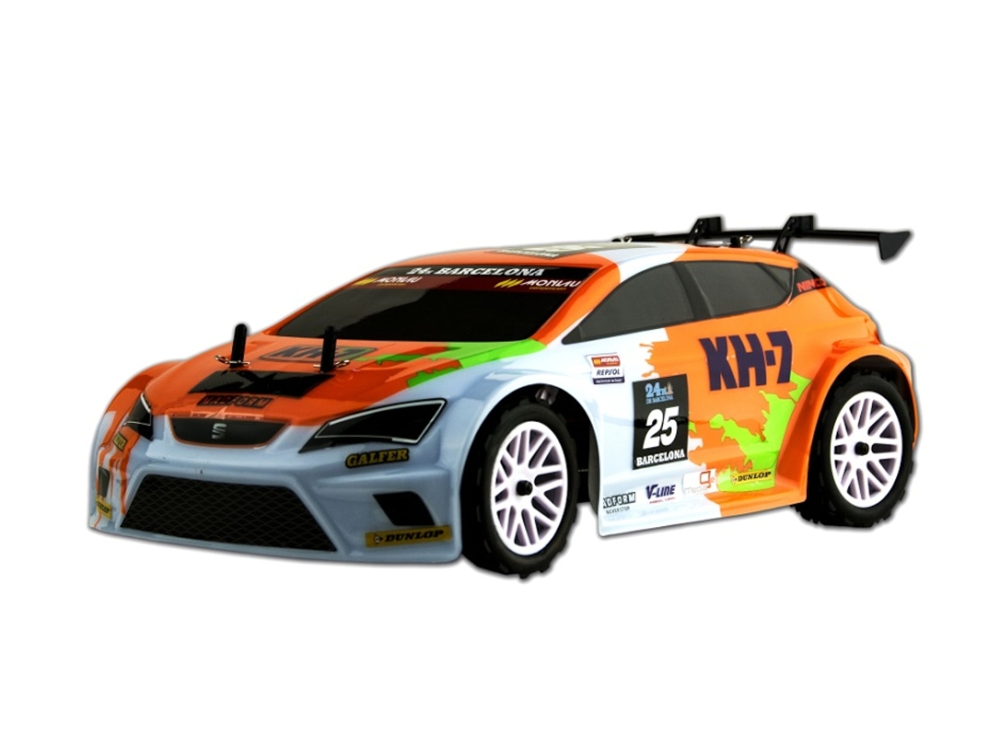 Coche Teledirigido NINCO Rally Game Seat Leon KH7 (Naranja - Hasta: 25 km/h - Alcance: 50 m)