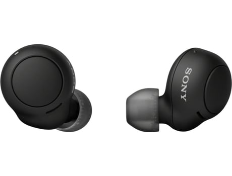 Auriculares Bluetooth True Wireless SONY Wfc500B (In Ear - Micrófono - Negro)