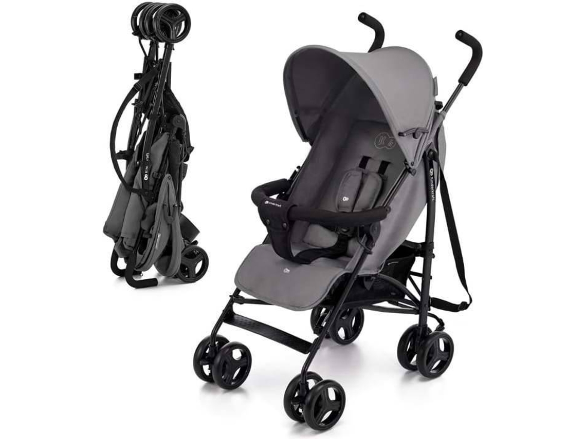 Cochecito de Bebé KINDERKRAFT Tik Grey (Outlet Grado A)