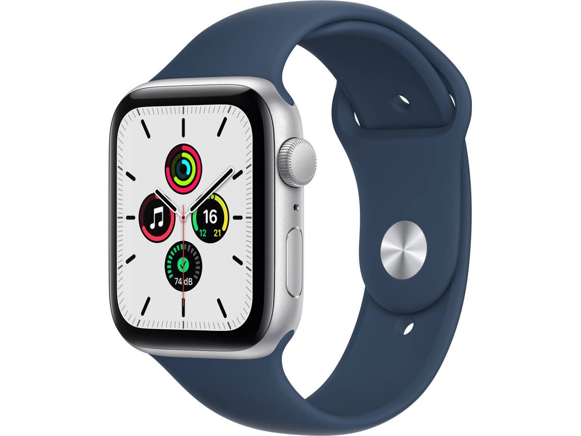 APPLE Watch SE GPS 40 mm Plata con Correa Deportiva Abismo