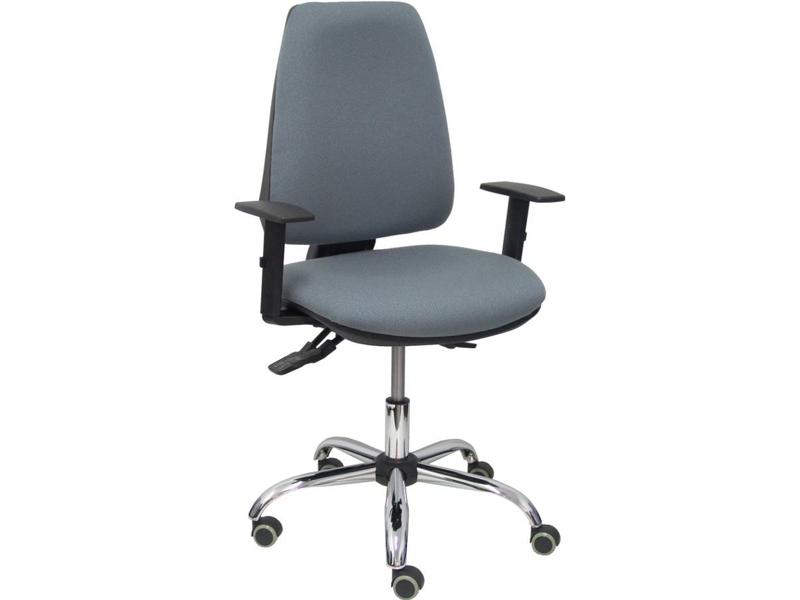Silla Operativa PYC Elche S 24H  Gris (Brazos Ajustables - Tela)