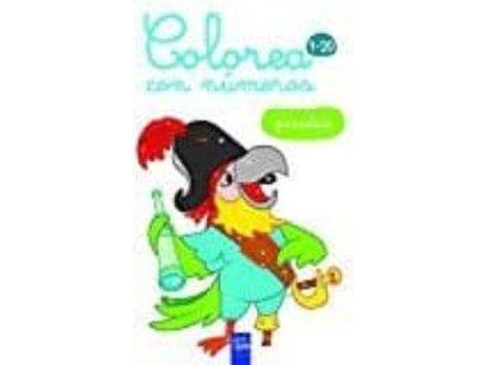 Libro Colorea Con Números. Piratas Yoyo de Varios Autores (Año de Edición - 2017)