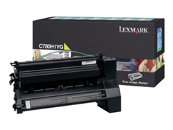 Tóner  LEXMARK  C780H1YG