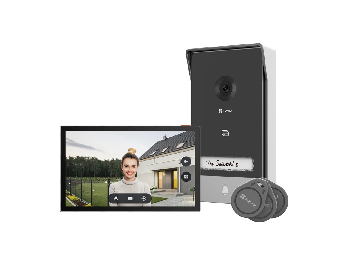 Intercomunicador EZVIZ Wi-Fi HP7 (2K - Ángulo de visión 162 grados)