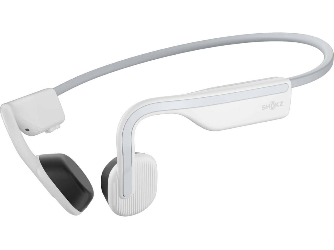 Auriculares Bluetooth Multipoint SHOKZ Openmove (Open Ear - Micrófono -  Blanco)