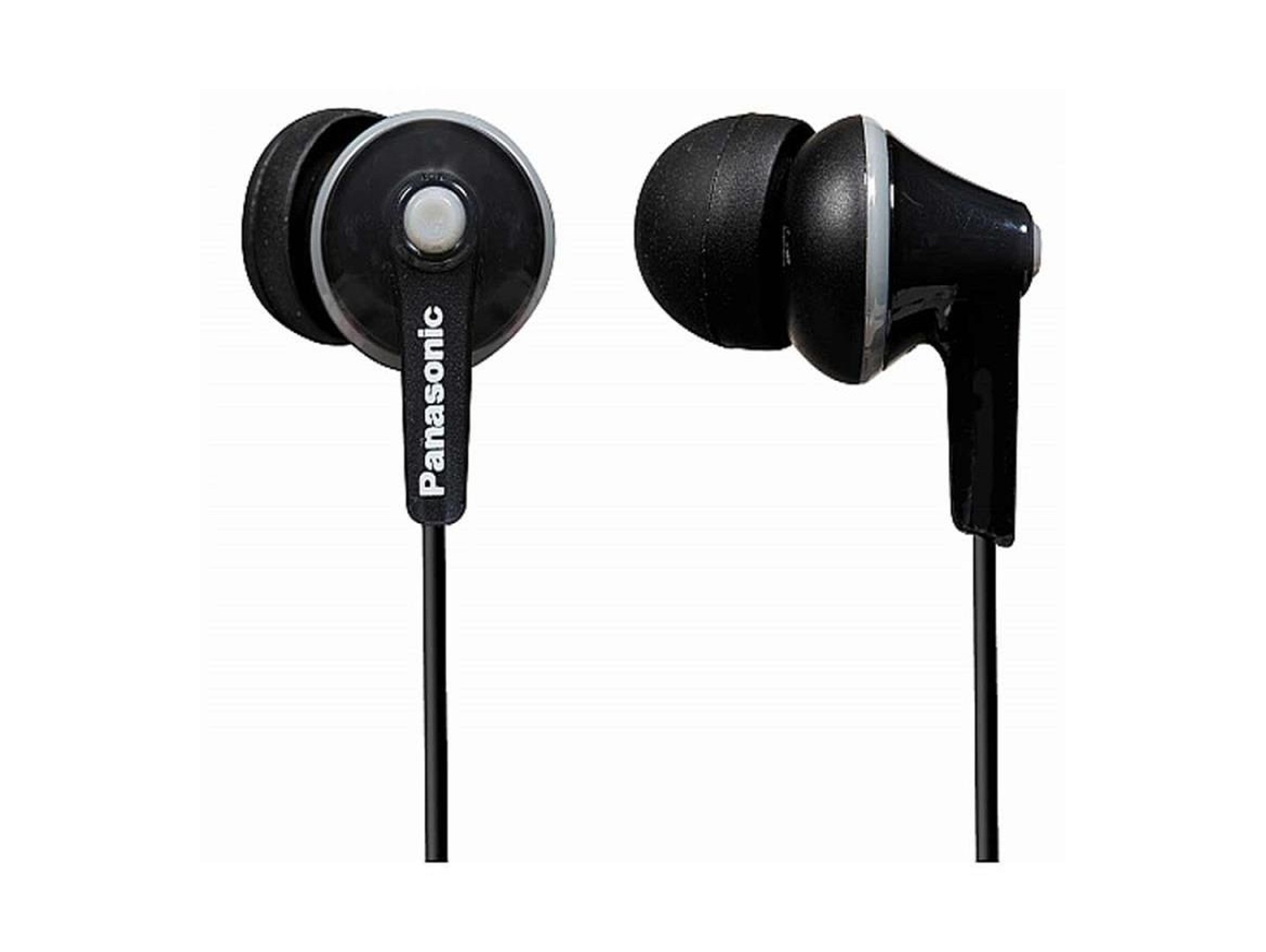 Auriculares con Cable PANASONIC Rp-Hje125E (In Ear - Negro)