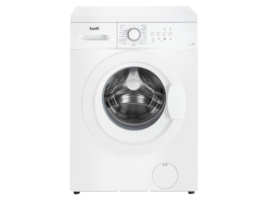 Lavadora KUNFT KWM5315 (6 kg - 1000 rpm - Blanco)
