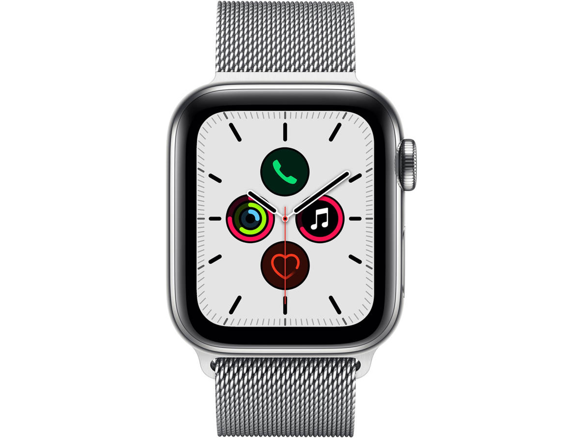 APPLE Watch Series 5 GPS+Cellular (Milanese Loop - 40 mm - Acero)