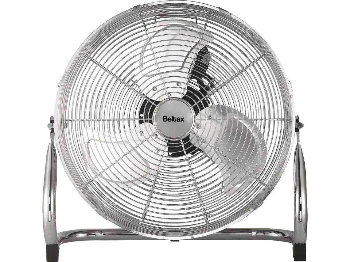 Ventilador de Suelo BELTAX METAL BFF-4025 (3 velocidades - 100 W - Diámetro 40 cm)