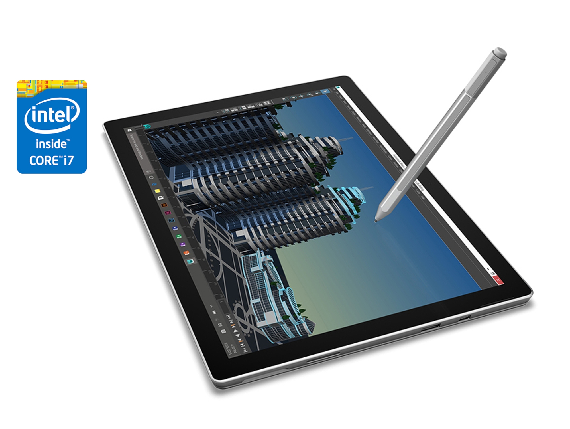 Portátil Convertible 2 en 1 12,3'' MICROSOFT Surface Pro 4 (i7-6650U - 16 GB RAM - 512 GB SSD )