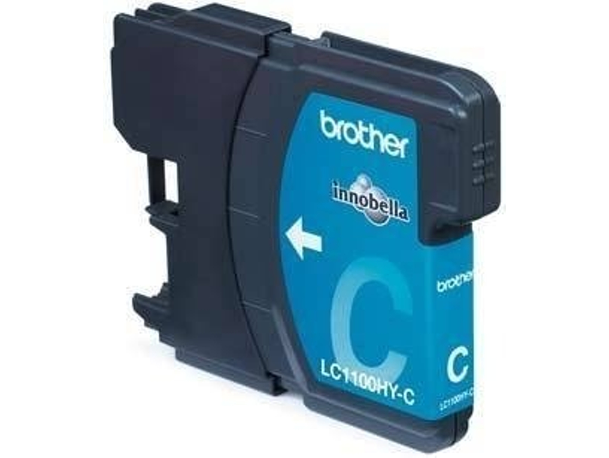 Cartucho de tinta Original BROTHER LC1100HYC Cian 750 páginas