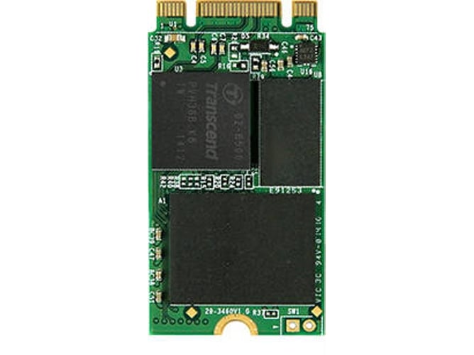 Disco SSD Interno TRANSCEND MTS400 (128 GB - SATA III - 530 MB/s)