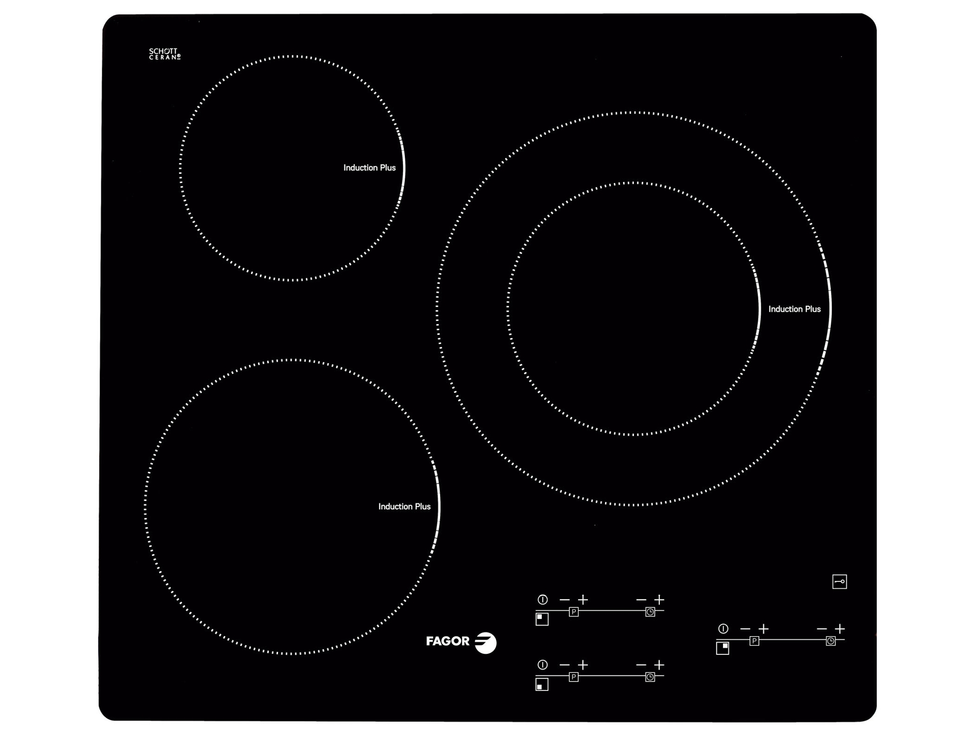 Placa de Inducción FAGOR IF-3BS