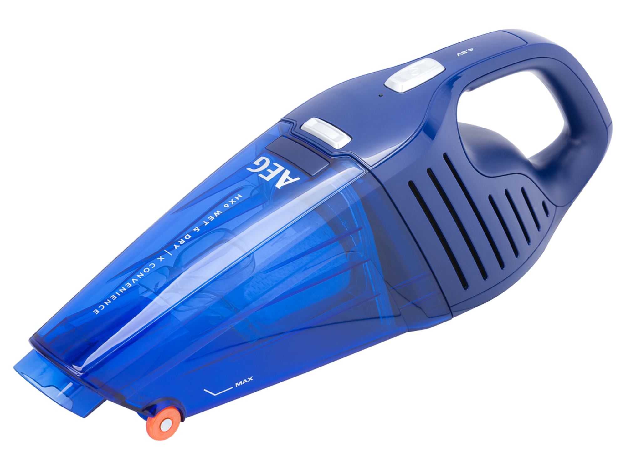Aspirador de Mano AEG HX6-8-DB-W (4.8 V - Autonomía: 8 min - 500 ml)