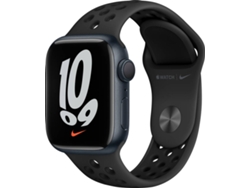 APPLE Watch Nike GPS 41 mm Medianoche con Correa Deportiva Nike Antracita/Negro