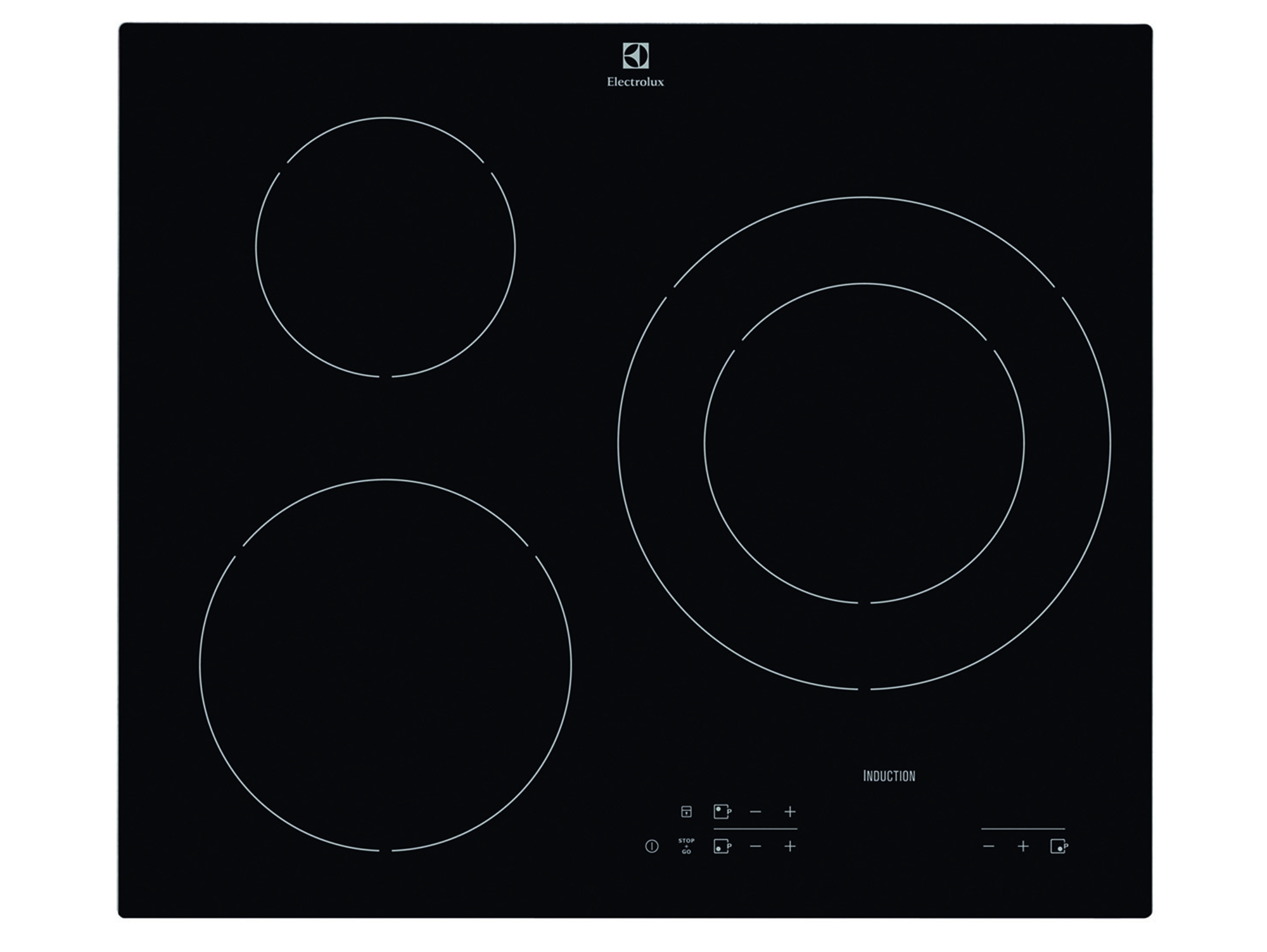 Placa de Inducción ELECTROLUX EHH6332ISK (Eléctrica - 59 cm - Negro)