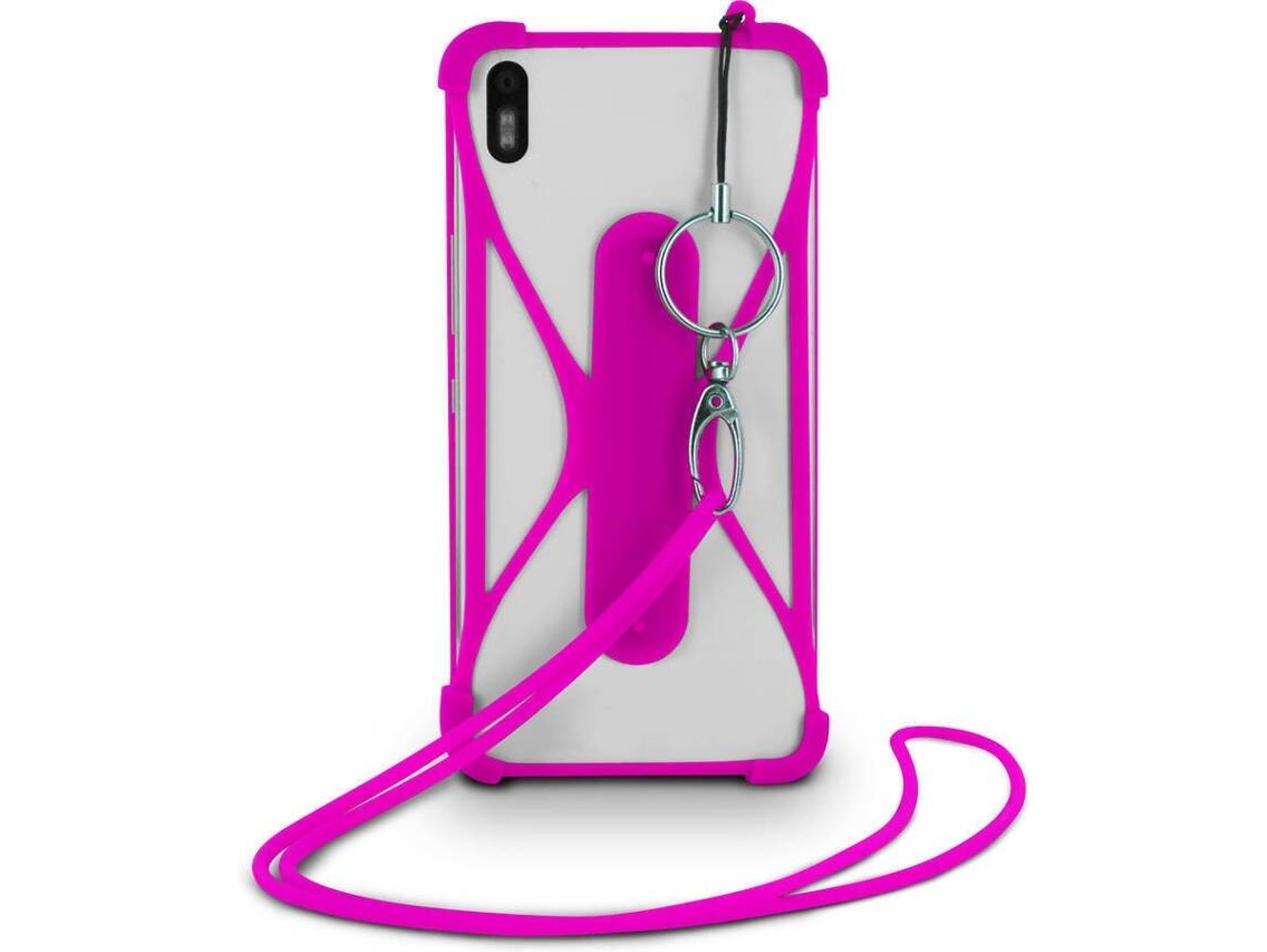 Soporte Smartphone MUVIT Hangie Rosa