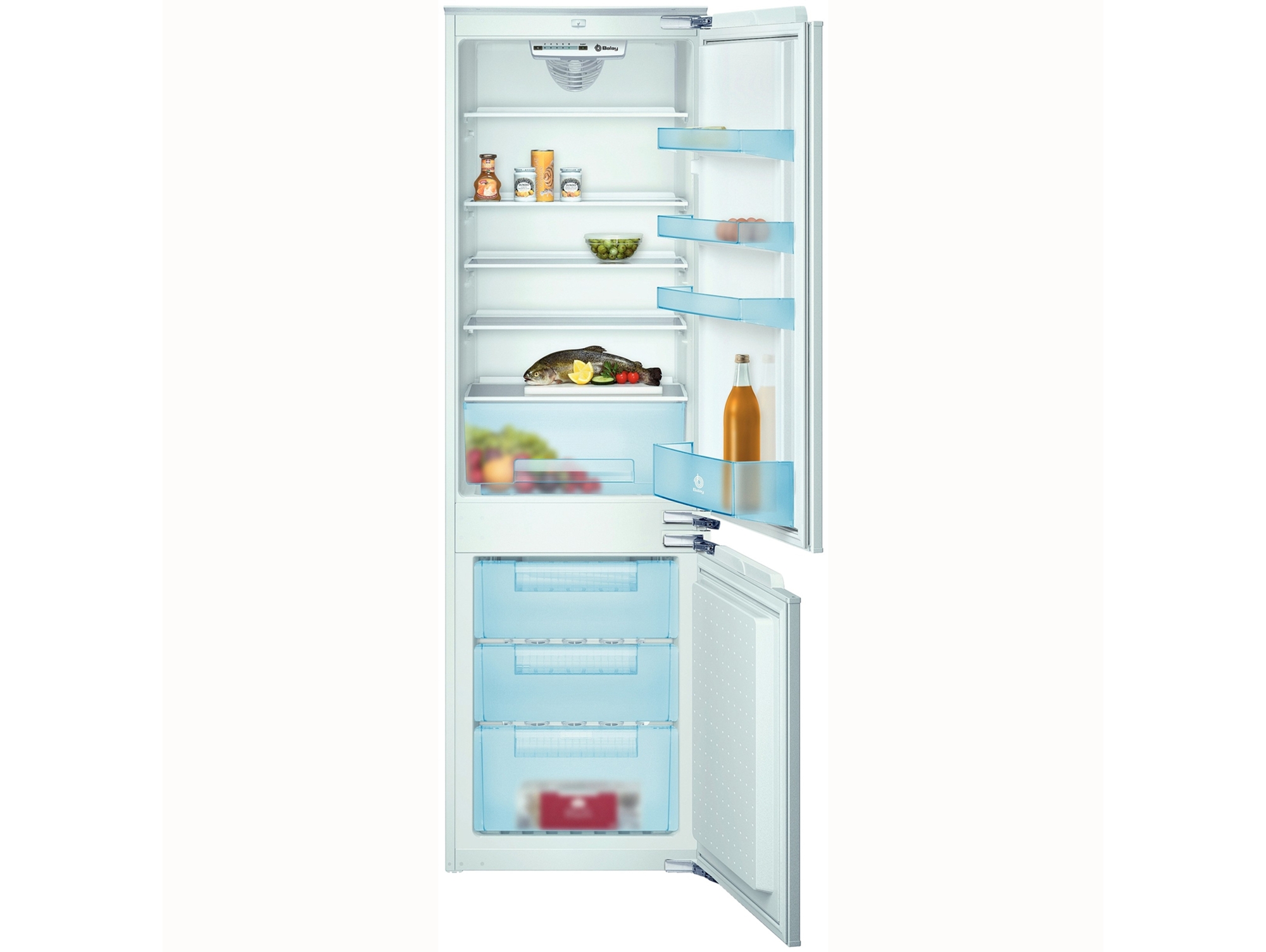 Frigorífico Combi Integrable BALAY 3KIB4860 (Circulación dinámica - 177 cm - 266 L - Blanco)