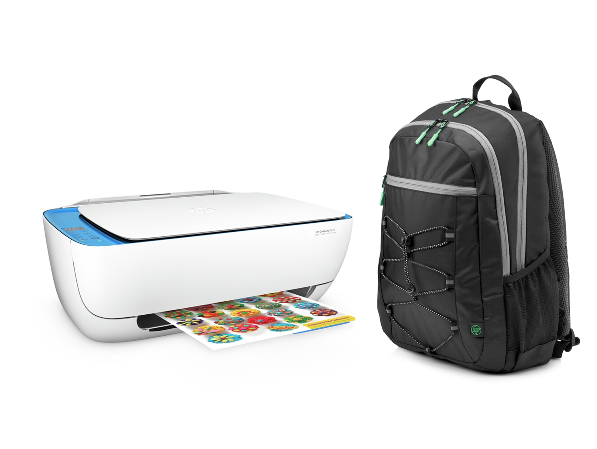 BUNDLE IMPRESORA MULTIFUNCIÓN HP DESKJET 3639 + MOCHILA
