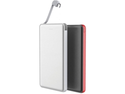 Powerbank MYWAY MWCHP0095 (5000 mAh - 1 USB - MicroUSB + Lightning - Blanco)
