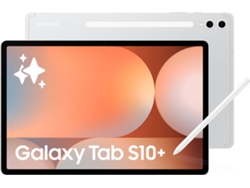 Tablet SAMSUNG Galaxy tab S10+ (12.4'' - 256 GB - 12 GB RAM - Wi-Fi - Plata)