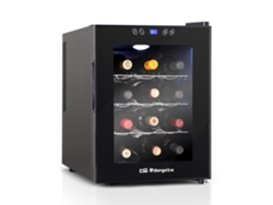 Vinoteca ORBEGOZO VT-1220 (12 Botellas - Negro)