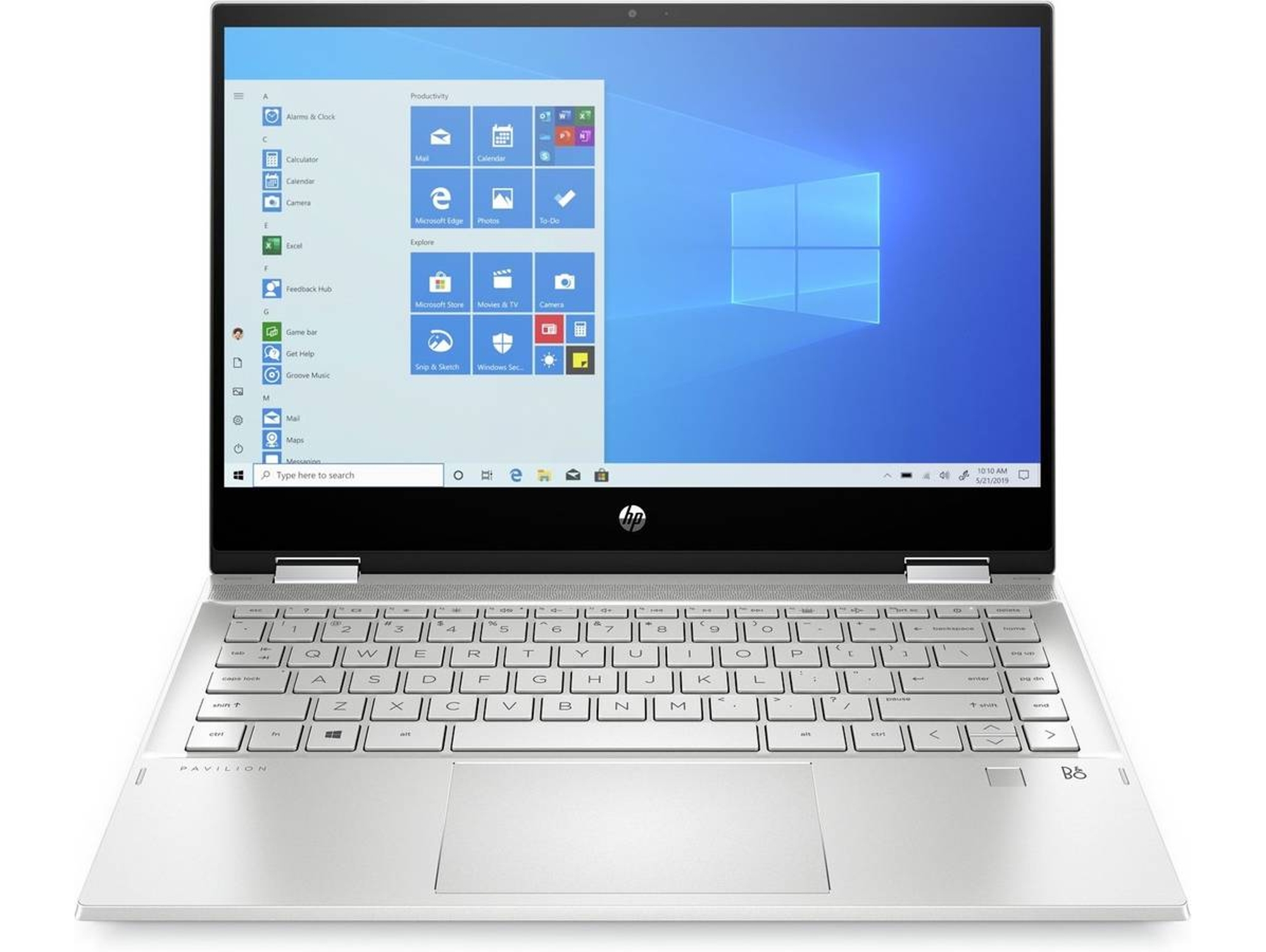 Portátil Convertible 2 en 1 HP 14-DW0010NS (14'' - Intel Core i7-1065G7 - RAM: 8 GB - 1 TB SSD - Intel Iris Plus)