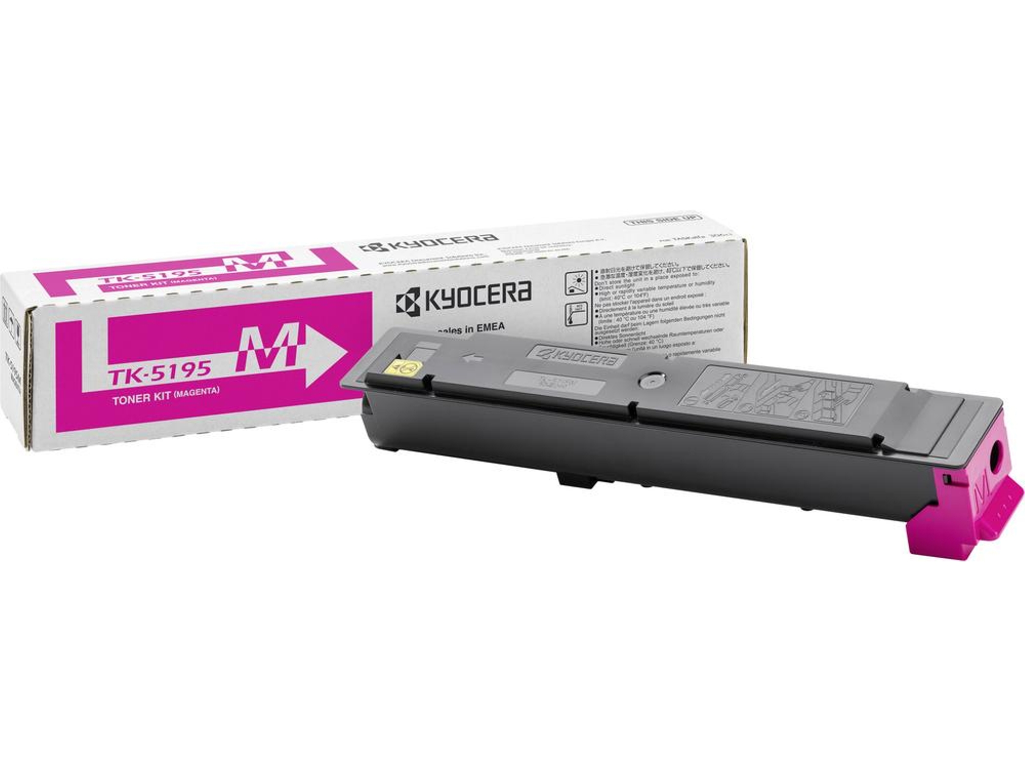 Cartucho de tóner Original KYOCERA TK 5195M Magenta