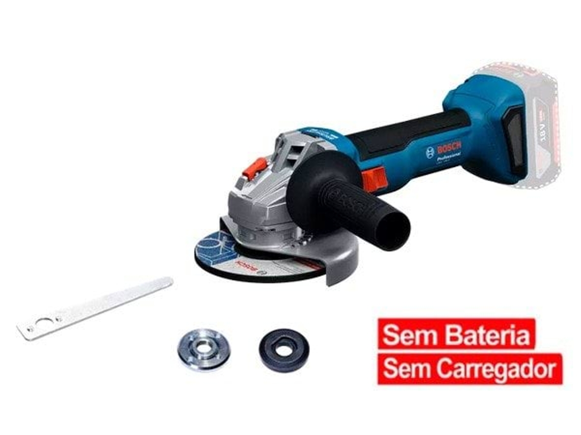 Amoladora angular BOSCH 125 mm GWS 18V-8 Profesional 06019N9004