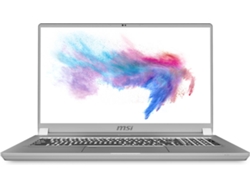 Portátil MSI Creator 17 A10SGS-624ES (17.3'' - Intel Core i7-10875H - RAM: 64 GB - 2 TB SSD - NVIDIA GeForce RTX 2080 Super MAX Q)