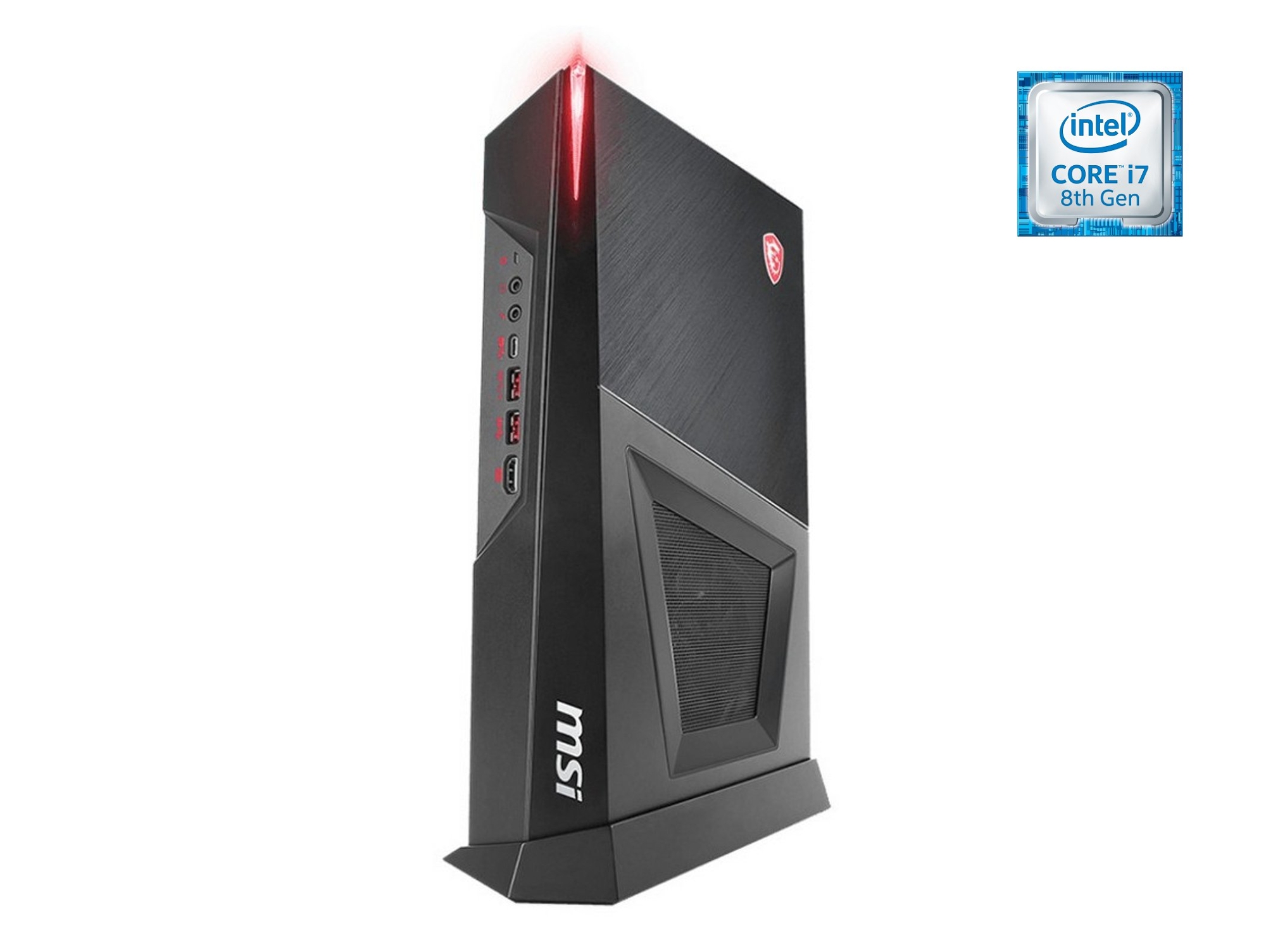 Desktop Gaming MSI Trident 3 8RD-213XEU (Intel Core i7-8700 - NVIDIA GeForce GTX 1070 AERO ITX - RAM: 16 GB - 1 TB HDD + 512 GB SSD)