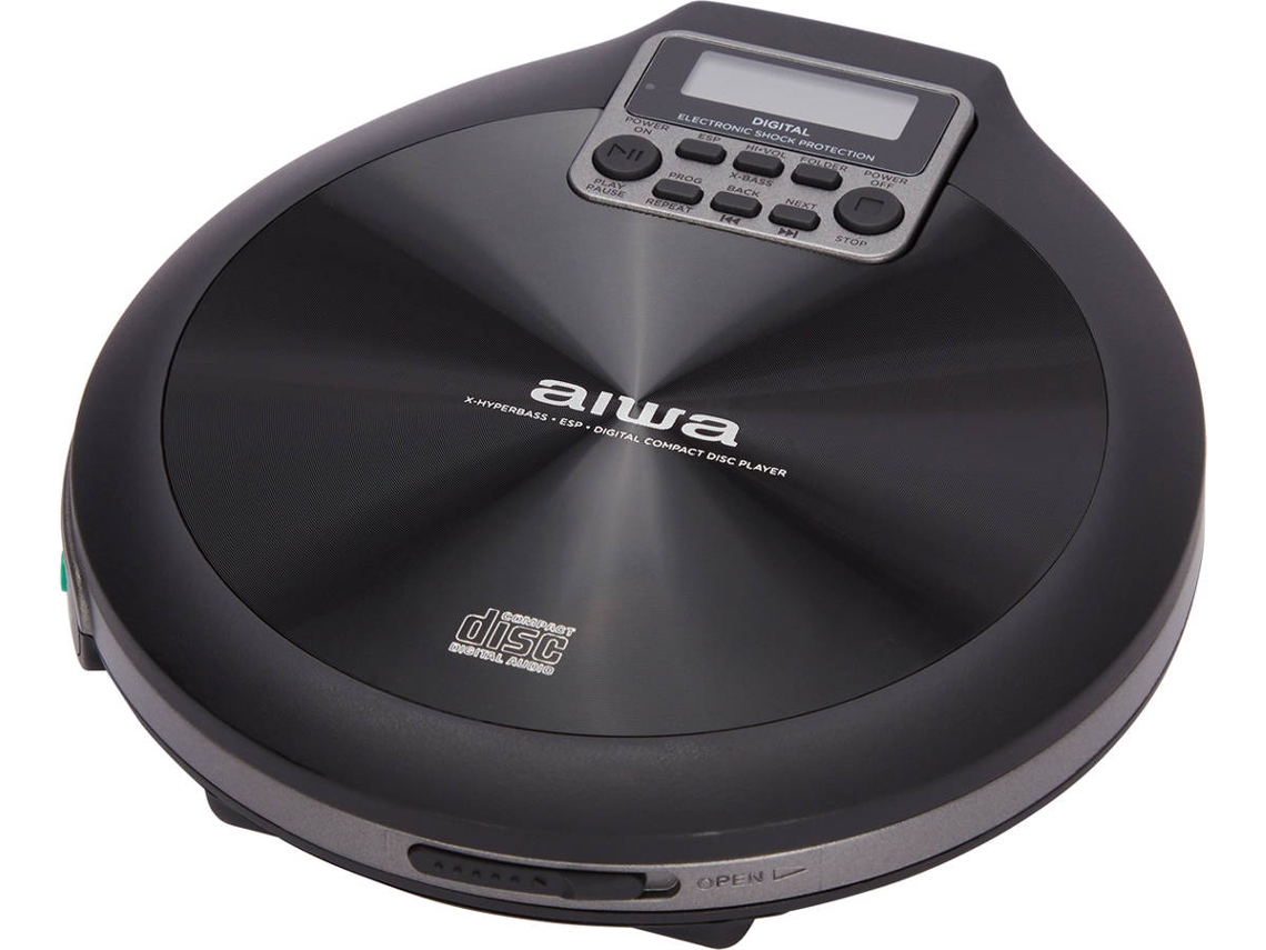 Reproductor de CDs Portátil AIWA Pcd-810Bk
