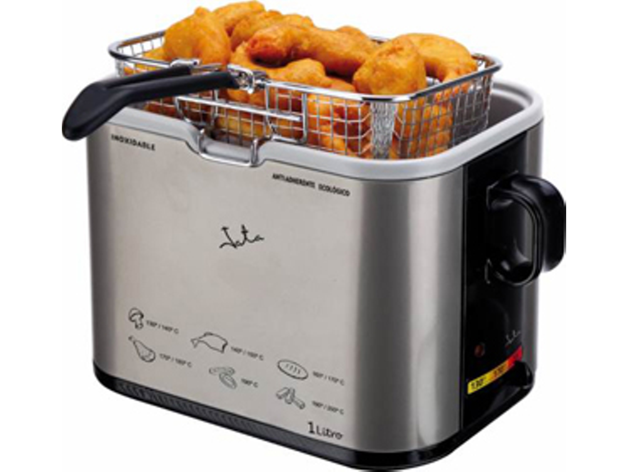 Freidora Semi-Profesional JATA FR-326 (1.5 kg - Inox)