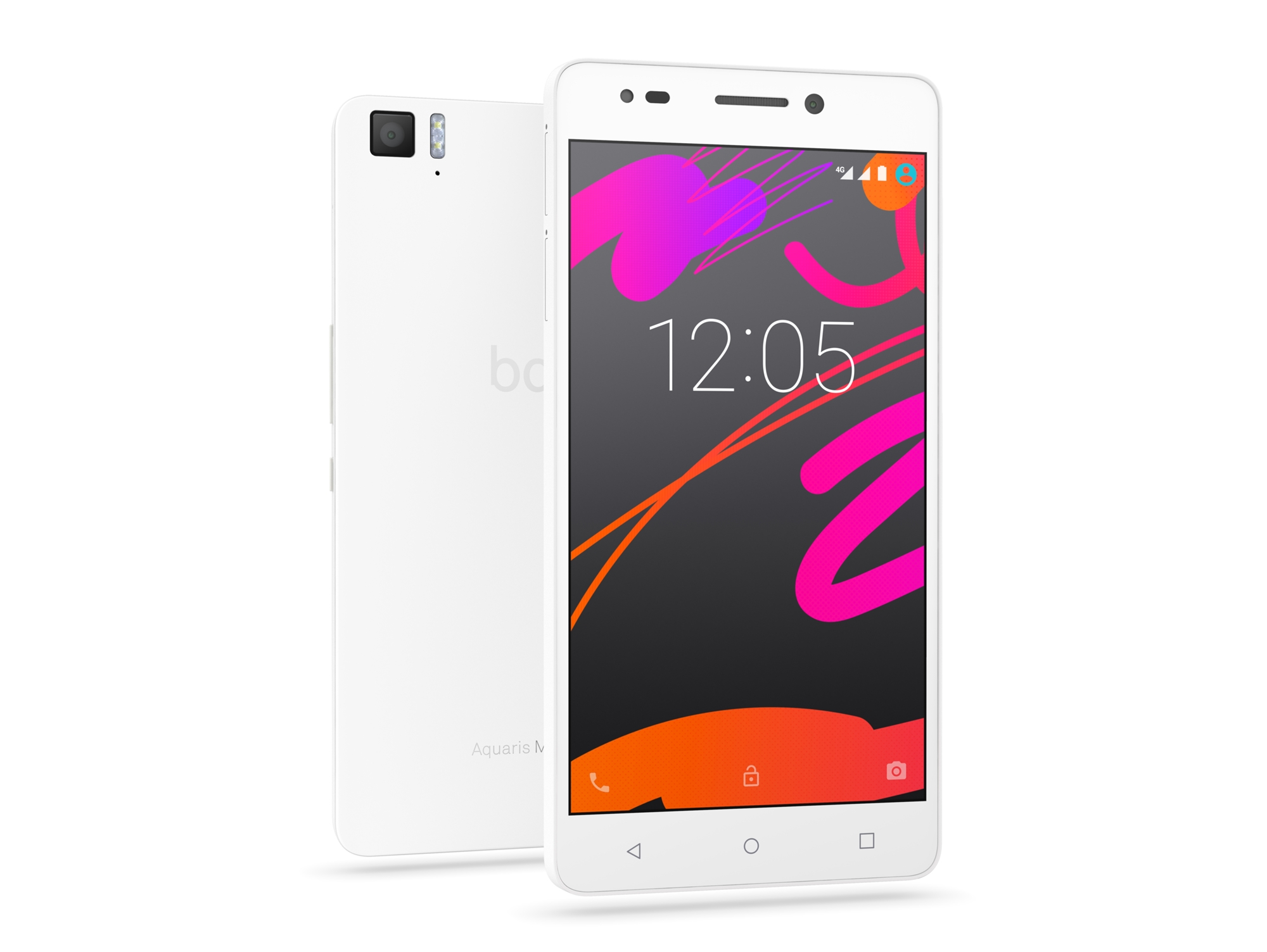 Smartphone BQ Aquaris M5.5 (5.4'' - 3 GB - 16 GB - Blanco)